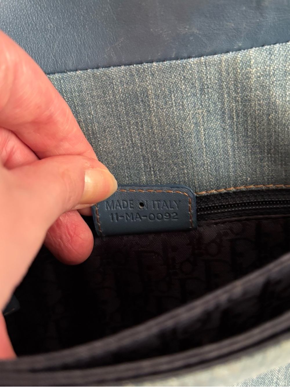 Dior Admit It Denim Bag - Picture 8 of 8